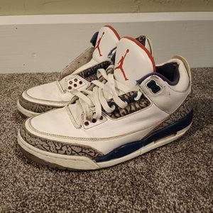 Size8-2016 Jordan 3 Retro True Blue